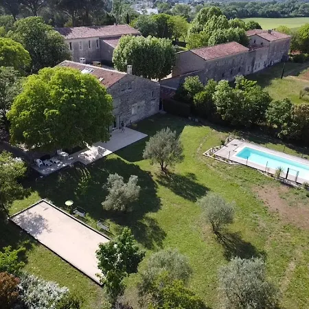 Bastide Terrieu - Domaine Avec Piscine Et Terrain De Boules, Climatisation * Saint-Mathieu-de-Treviers