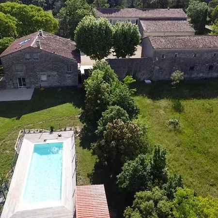 Bastide Terrieu - Domaine Avec Piscine Et Terrain De Boules, Climatisation Villa Saint-Mathieu-de-Tréviers