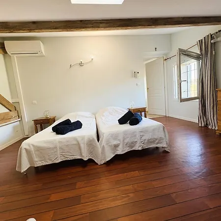 Bastide Terrieu - Domaine Avec Piscine Et Terrain De Boules, Climatisation Villa