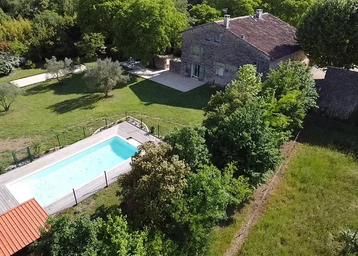 Bastide Terrieu - Domaine Avec Piscine Et Terrain De Boules, Climatisation Saint-Mathieu-de-Tréviers